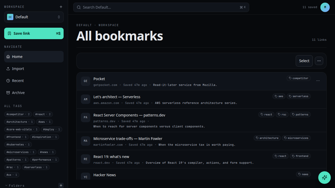 The New menu with the Folder option highlighted.